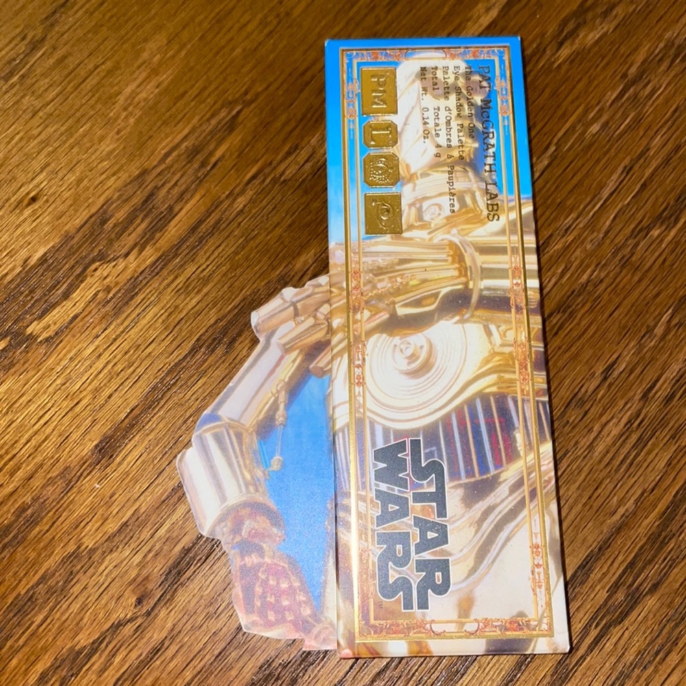 Pat McGrath Star Wars The Golden One Eyeshadow Palette Limited Edition BNIB